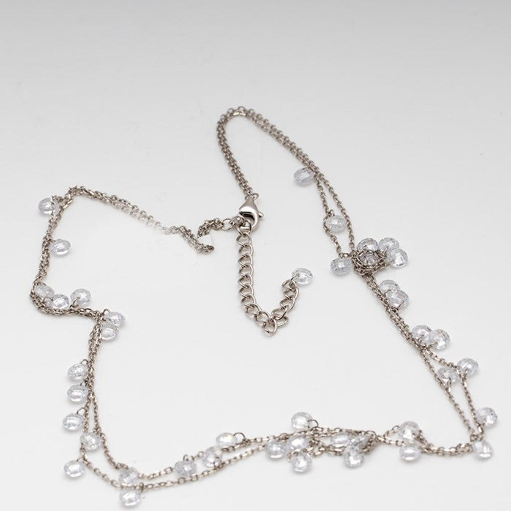 Bolti Layering Necklace - Sterling Silver - Andrea Shelley Designs