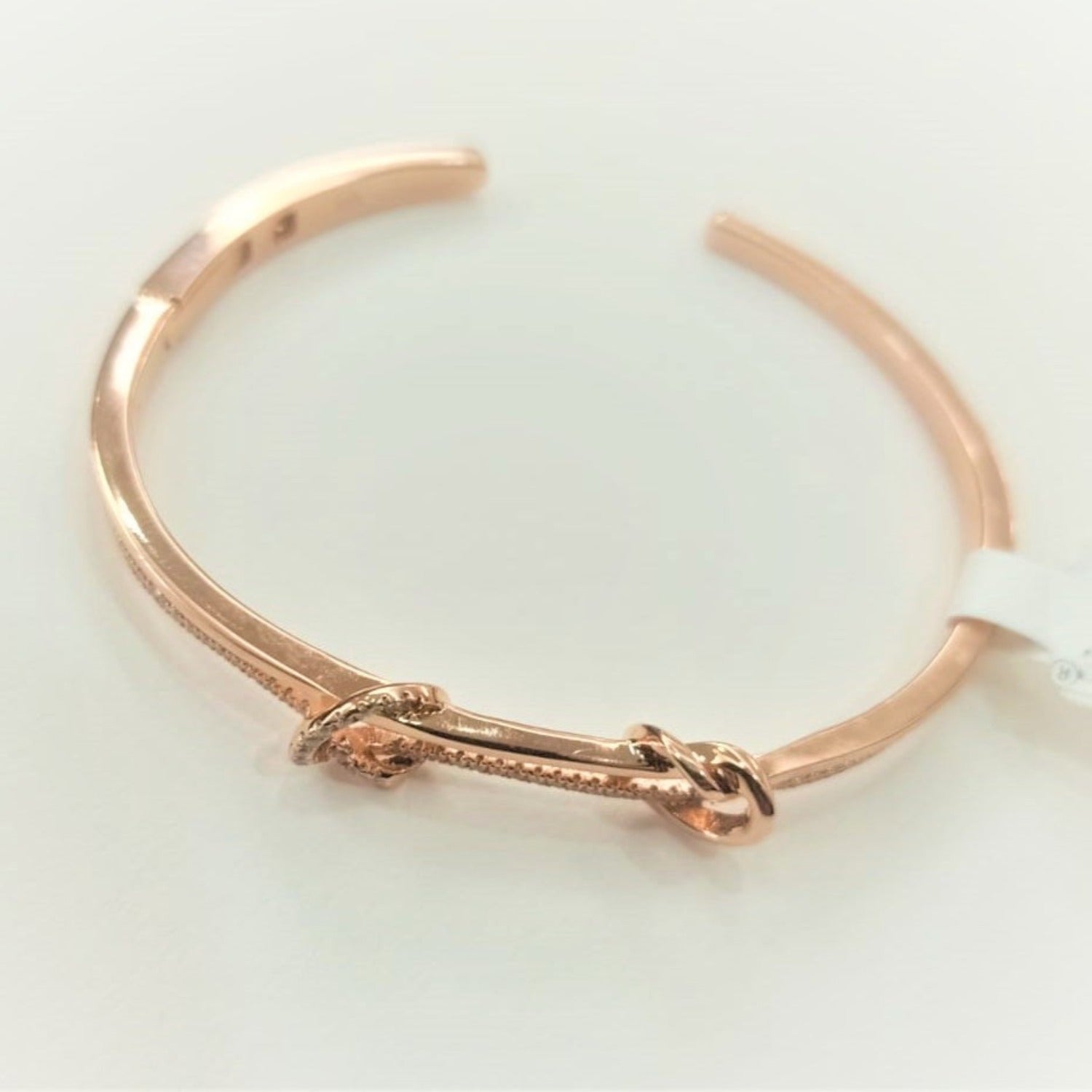 Blisse Allure Rose Gold Victorian Bangle Bracelet