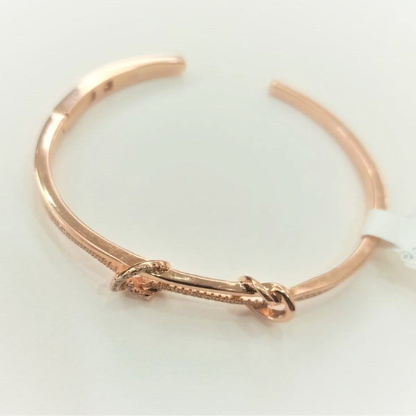 Blisse Allure Rose Gold Victorian Bangle Bracelet