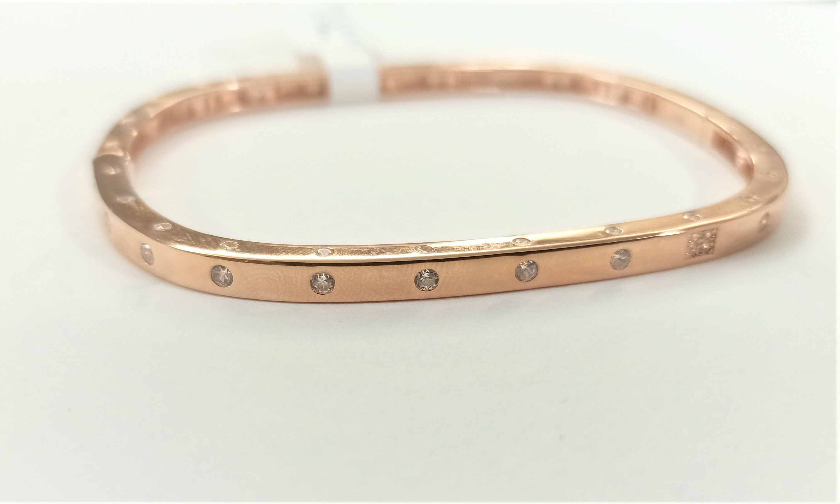 Blisse Allure Rose Gold Victorian Bangle