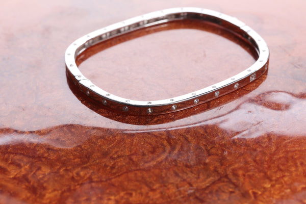 Blisse Allure Sterling Silver Victorian Bangle