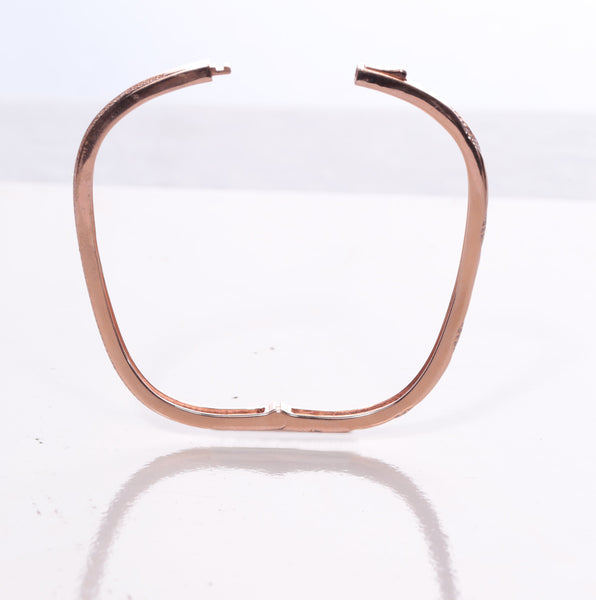 Blisse Allure Rose Gold Victorian Bangle