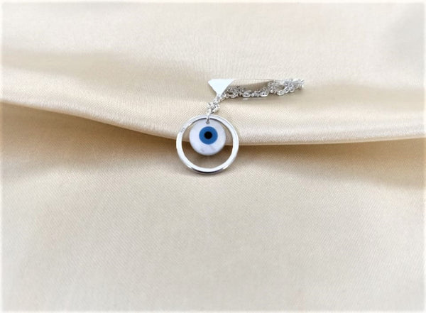 Blisse Allure 925 Sterling Evil Eye Silver Lumba Rakhi***SPECIAL OFFER