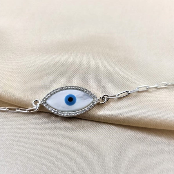 Blisse Allure 925 Sterling Evil Eye Silver Rakhi***SPECIAL OFFER