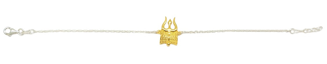 Blisse Allure Sterling Silver Shiv Trishul Rakhi***SPECIAL OFFER