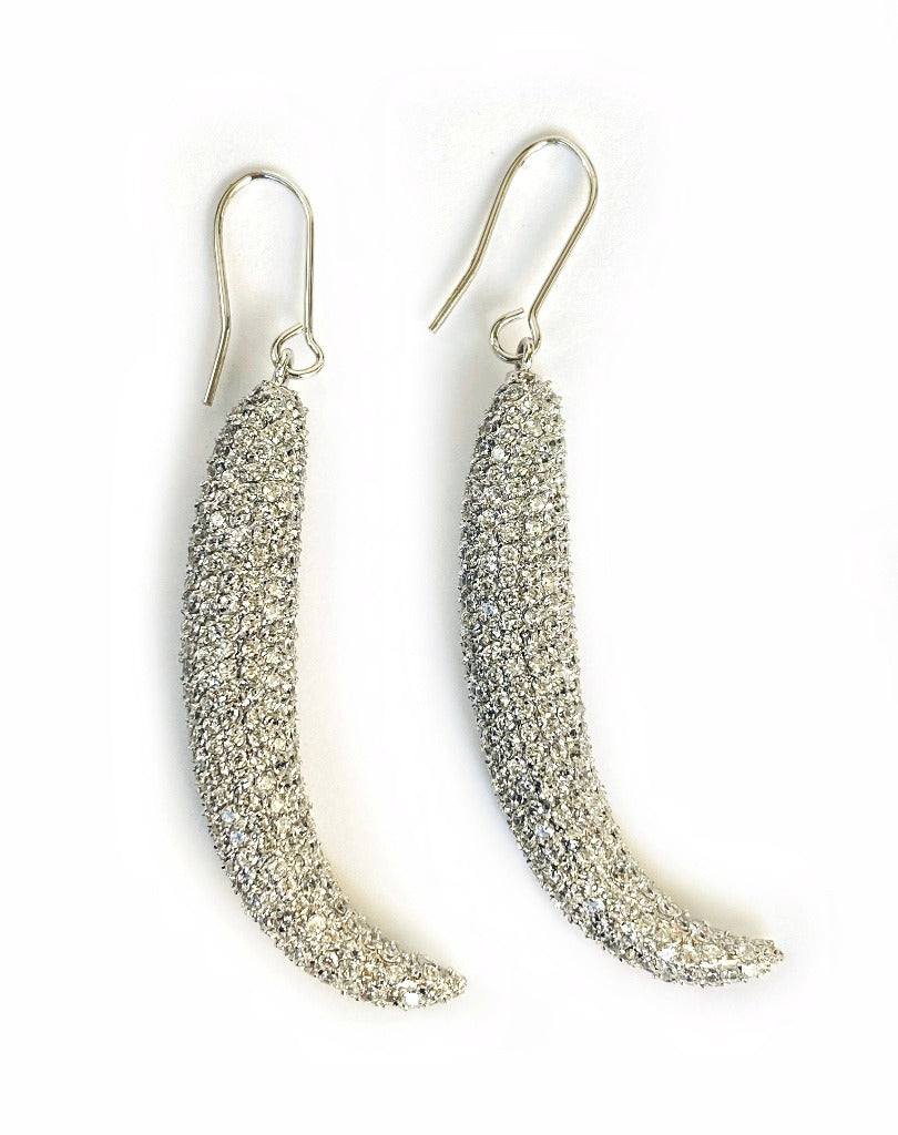 Blisse Allure 925 Sterling Silver White CZ Earrings